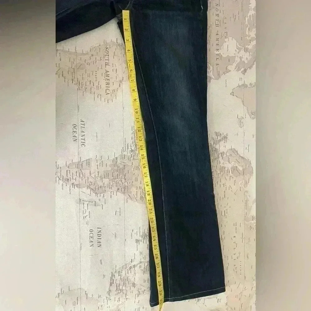 Paige Maternity 27 Dark Wash Boot Cut Shipped via USPS - Picture 6 of 8